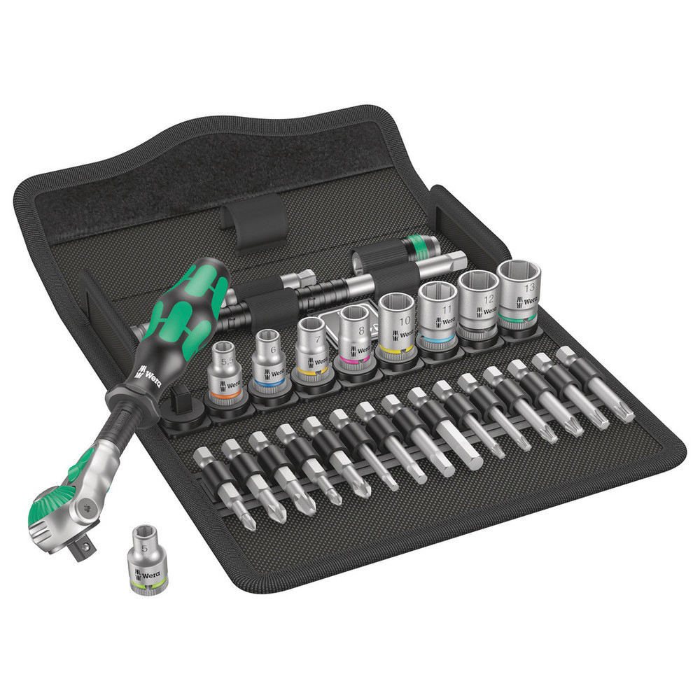 Zyklop Speed-Knarrensatz 8100 SA 6, 1/4", 28-teilig