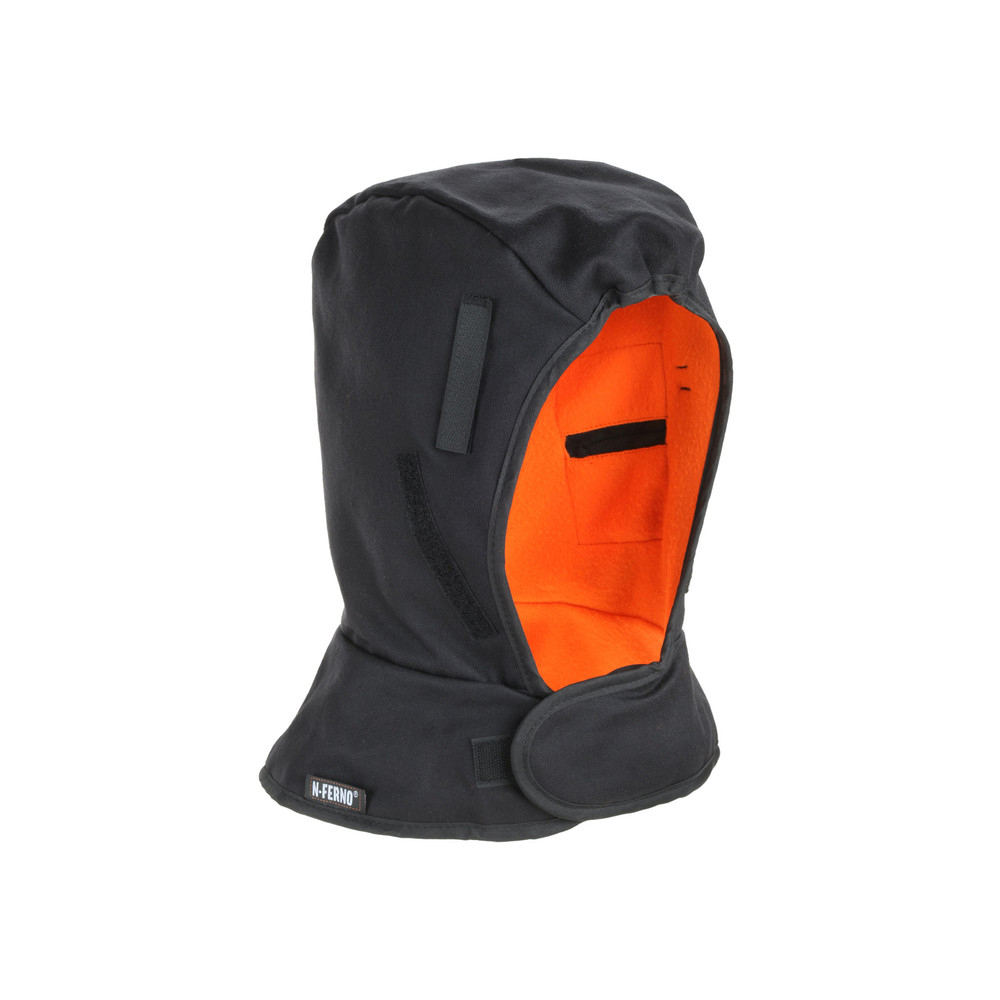 Winter-Einsatz für Helme N-Ferno 6862, schulterlang, schwarz
