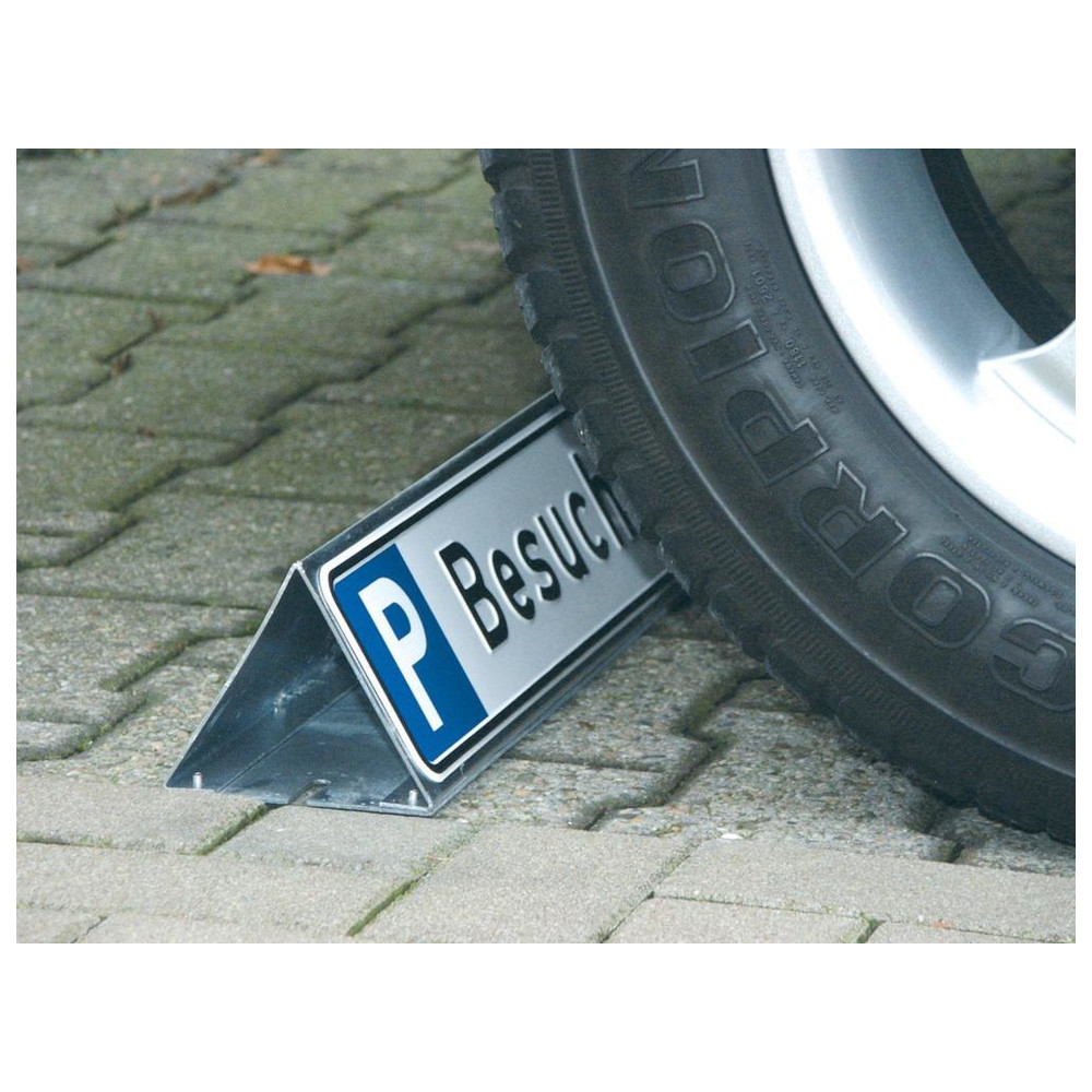 Parkbegrenzung für Parkplatzschild Stahl verzinkt