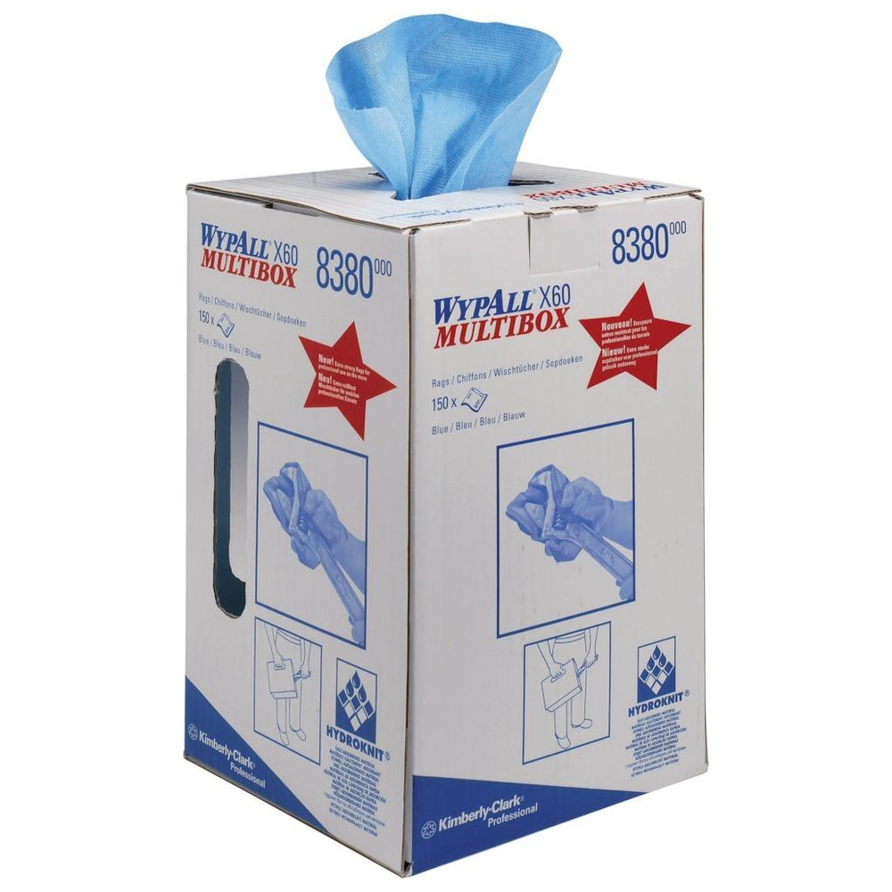 WYPALL X60 Wischtücher 24,5 x 42cm hellblau 150Blatt