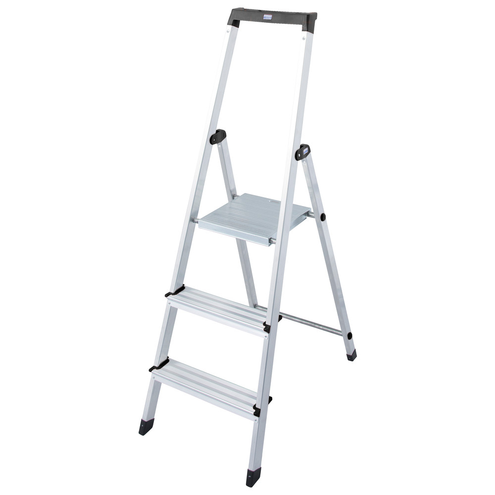 Alu-Stufenstehleiter Solidy, 3 Stufen