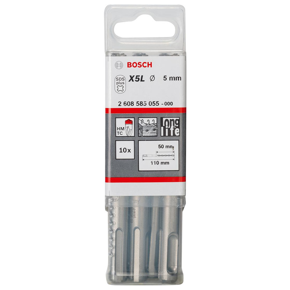 SDS plus-7X 8x100x165mm 10St EXPERT BOSCH