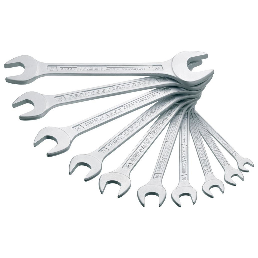 Doppelmaulschlüssel-Satz DIN 3110 10-teilig 6-32 mm
