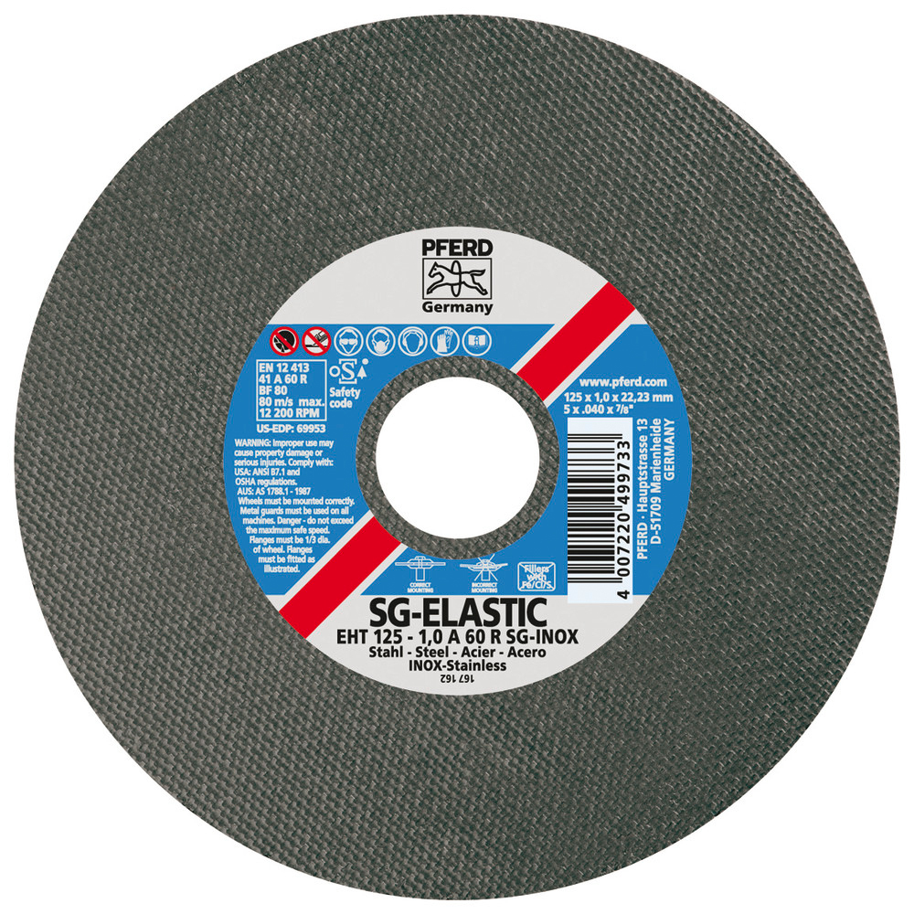 Trennscheibe A24RSG-INOX 178 x 2,5 mm gerade