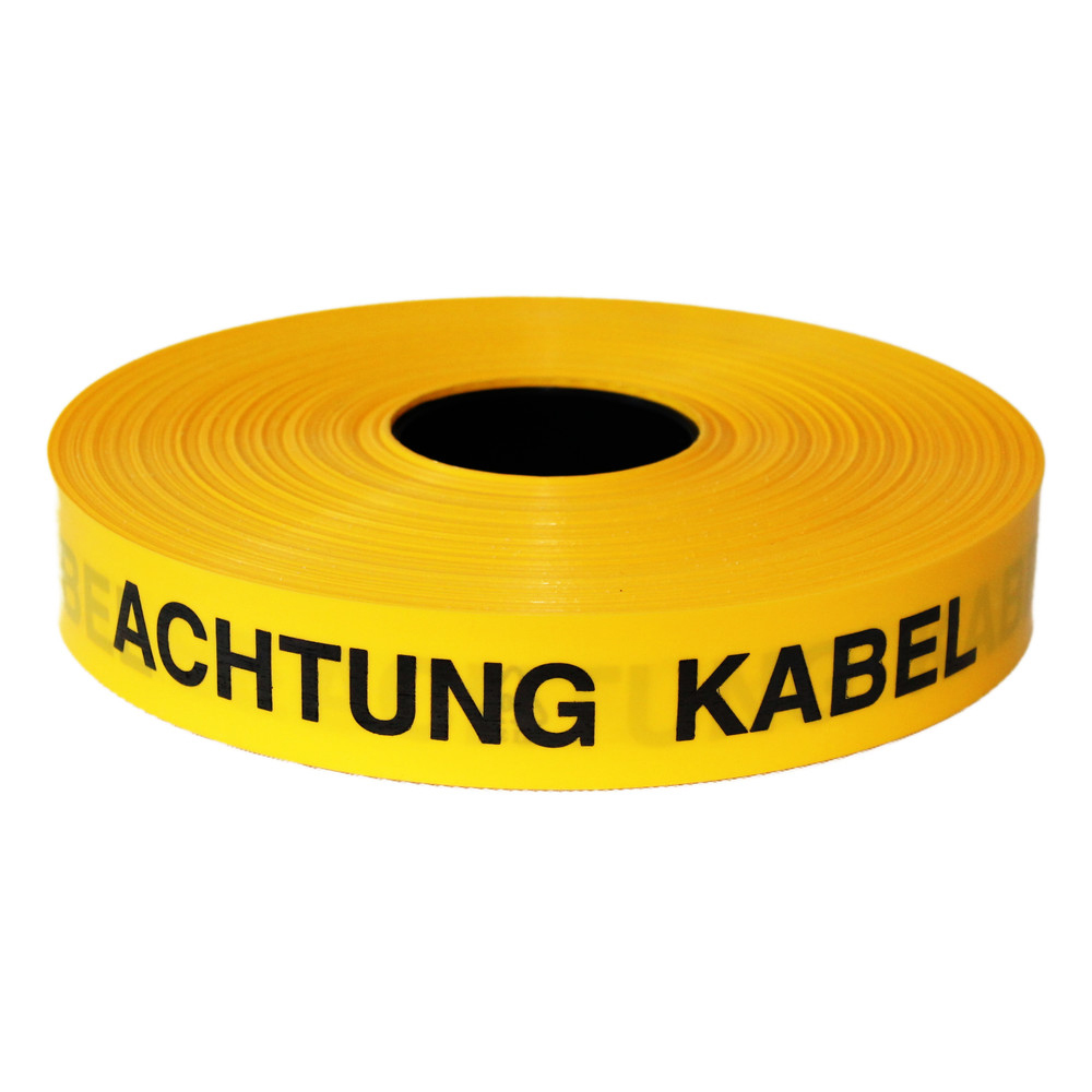 Trassen-Warnband 250 m, Achtung-Kabel