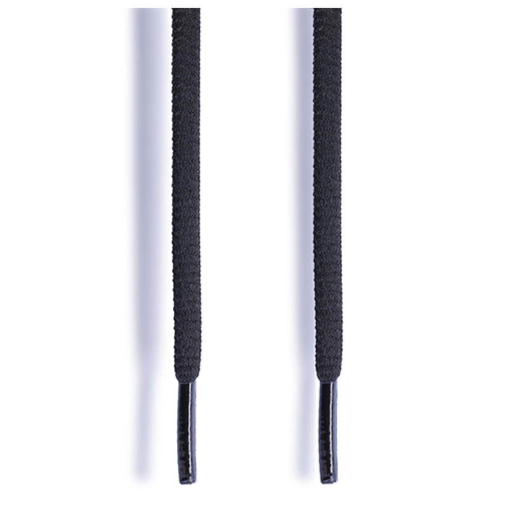 Senkel Halbschuh FLASH - black - 115 cm, Größe 115 cm, black