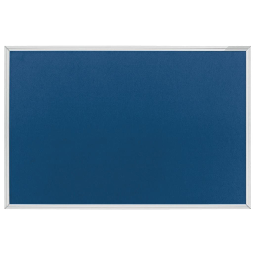 Textilboard blau 900 x 600 mm