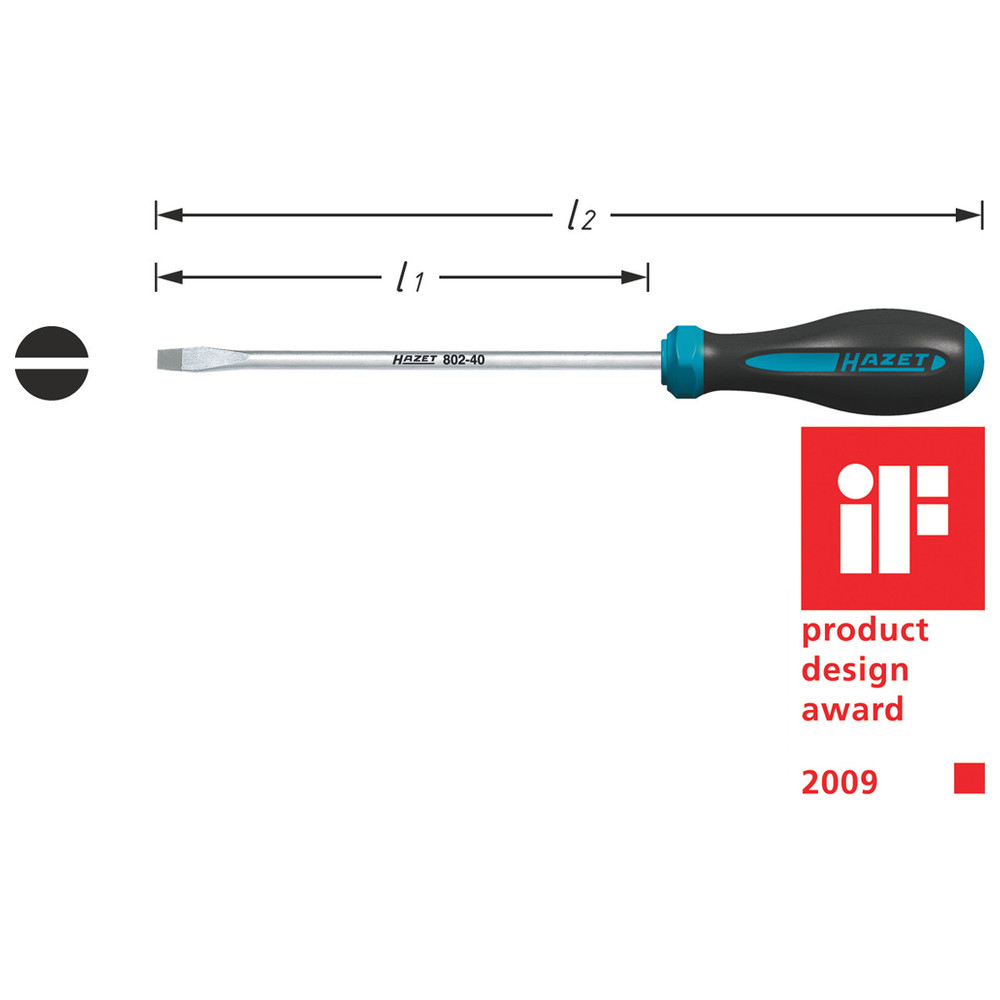 Schraubendreher HEXAnamic 802-30 - Schlitz Profil - Schlüsselweite: 0.6 x 3.5