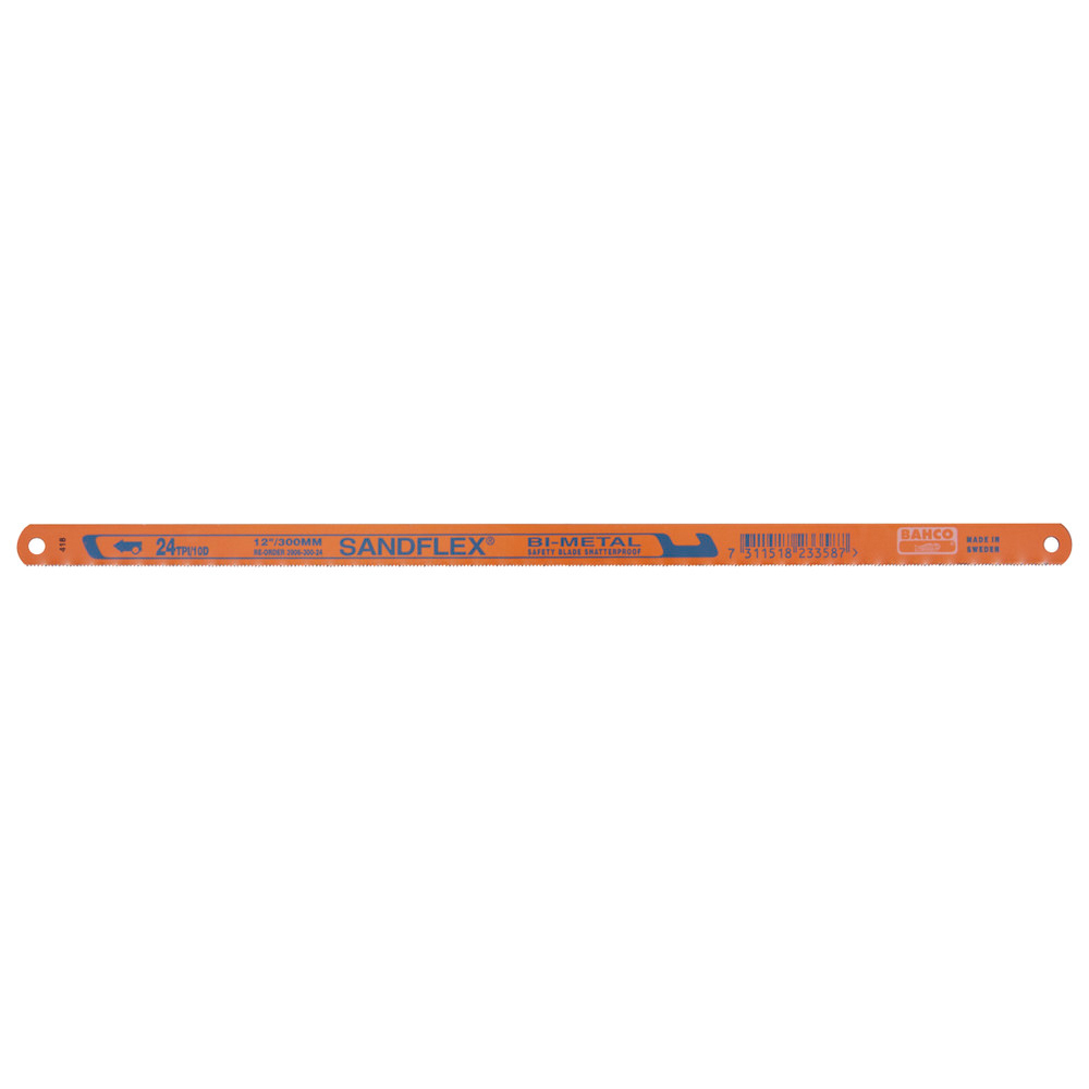 Bimetall-Handsägeblatt Sandflex 3906, 250 x 13 x 0,65 mm, 32 pro 1"