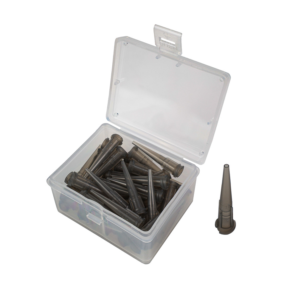 WETEC Kunststoff-Dosiernadel, 1,19 mm / Gauge 16, grau