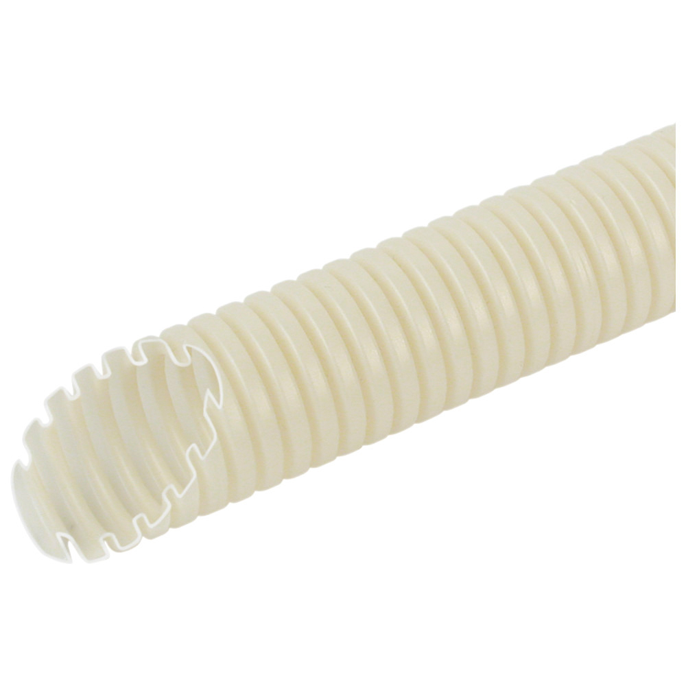 Kunststoffwellrohr FFKu-EL-F, 16,0 x 11,0 mm, beige