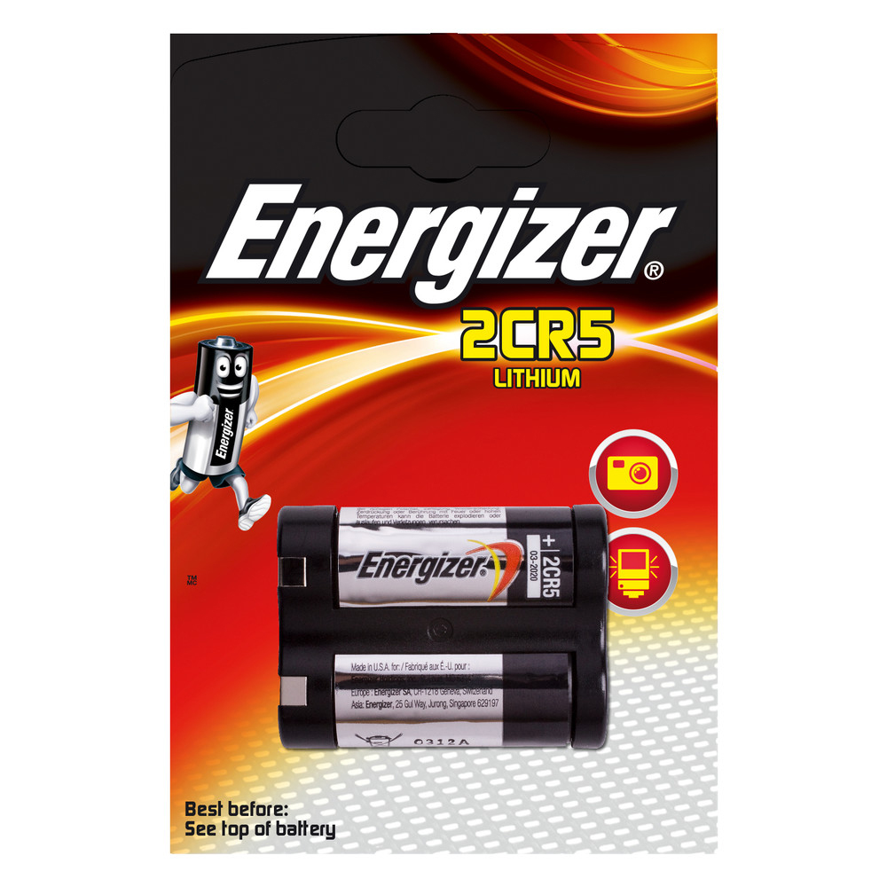 Lithium Fotobatterie 2CR5, 6 V, 1500 mAh