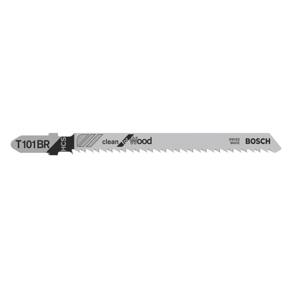 Stichsägeblatt T 101 BR Clean for Wood, 25er-Pack