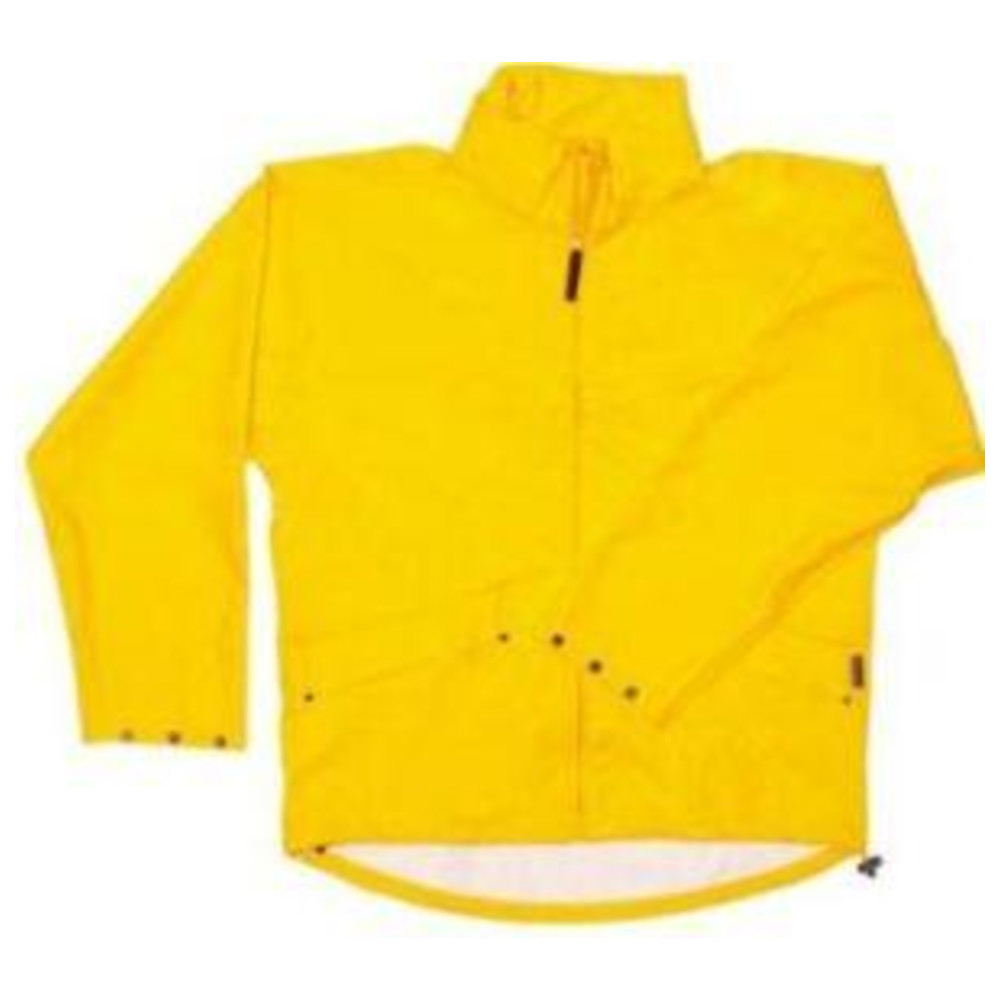 RegenjackeVoss, PU-Stretch, Gr. L, gelb