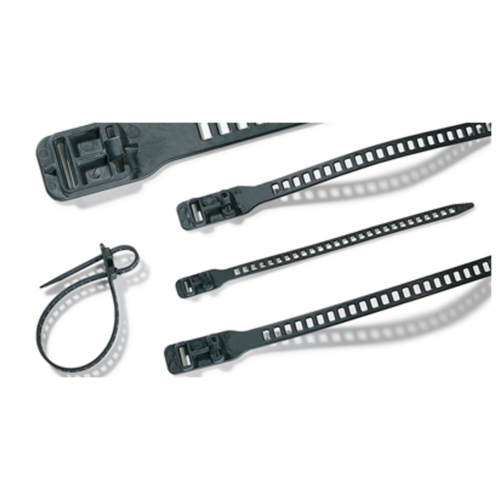 Kabelbinder 260 x 11,0 mm, schwarz, Softfix M