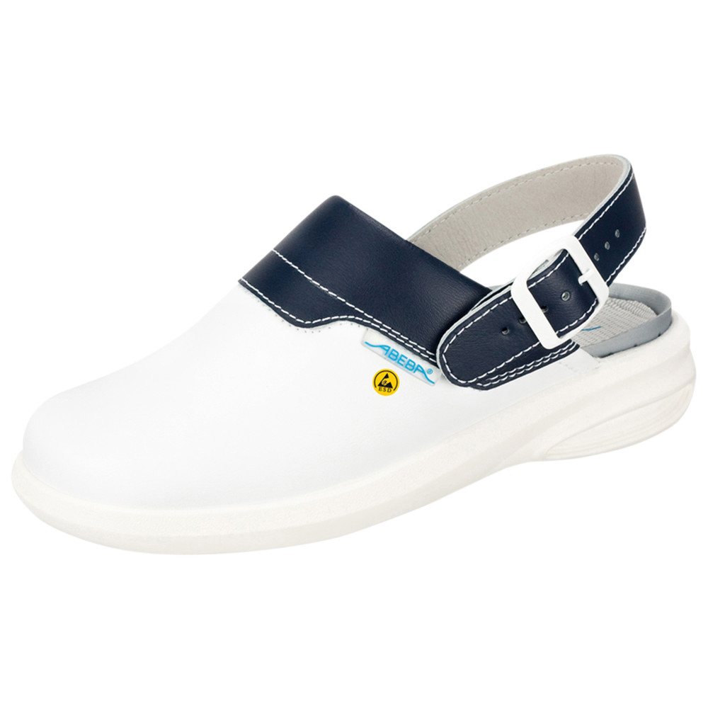 ESD-Clog Easy 2.0 837622, Größe 35, weiß/blau