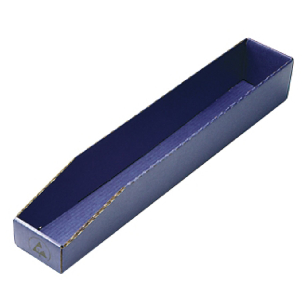 IC-Stangenbehälter aus Safeshield, ESD, 630 x 95 x 95 mm