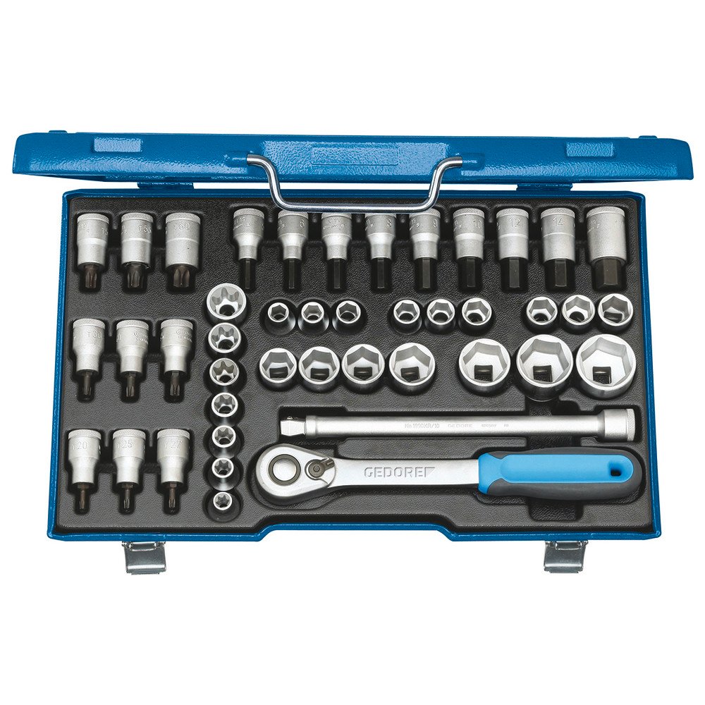 Steckschlüsselgarnitur 1/2" 42-teilig ITX19INU-20
