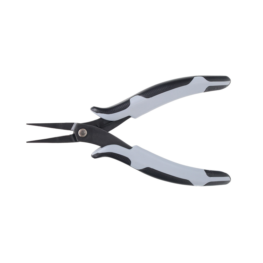 WETEC ECO Mini-Flachzange, lang, Greifflächen geriffelt, 1,2 mm, ESD-Griffe, Bild 3