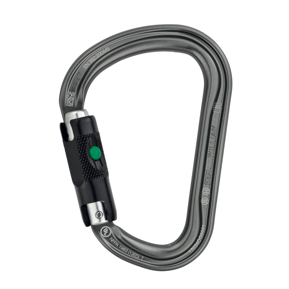 Aluminium-Karabiner WILLIAM, Ball-Lock