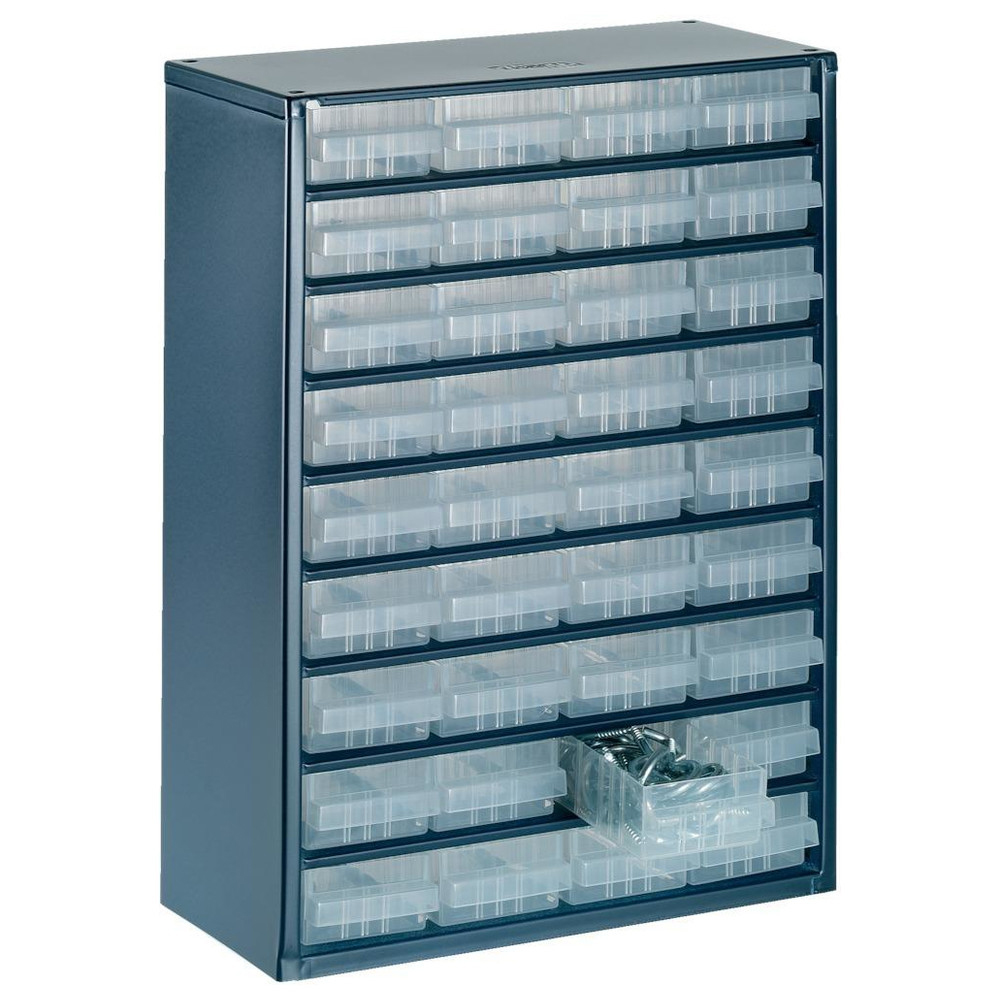 Schubladenmagazin mit 36 Laden Typ 150-01 blau