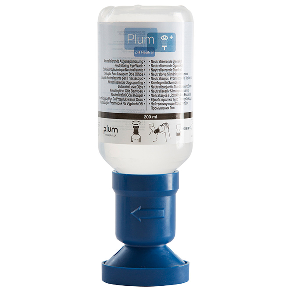 Augenspülflasche DIN EN 15154-4 , ph-neutral, 200 ml