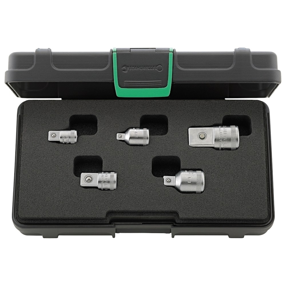 Vergrößerungsstück-/ Reduzierstück-Satz1/4" - 3/4" 5-teilig Stahlwille