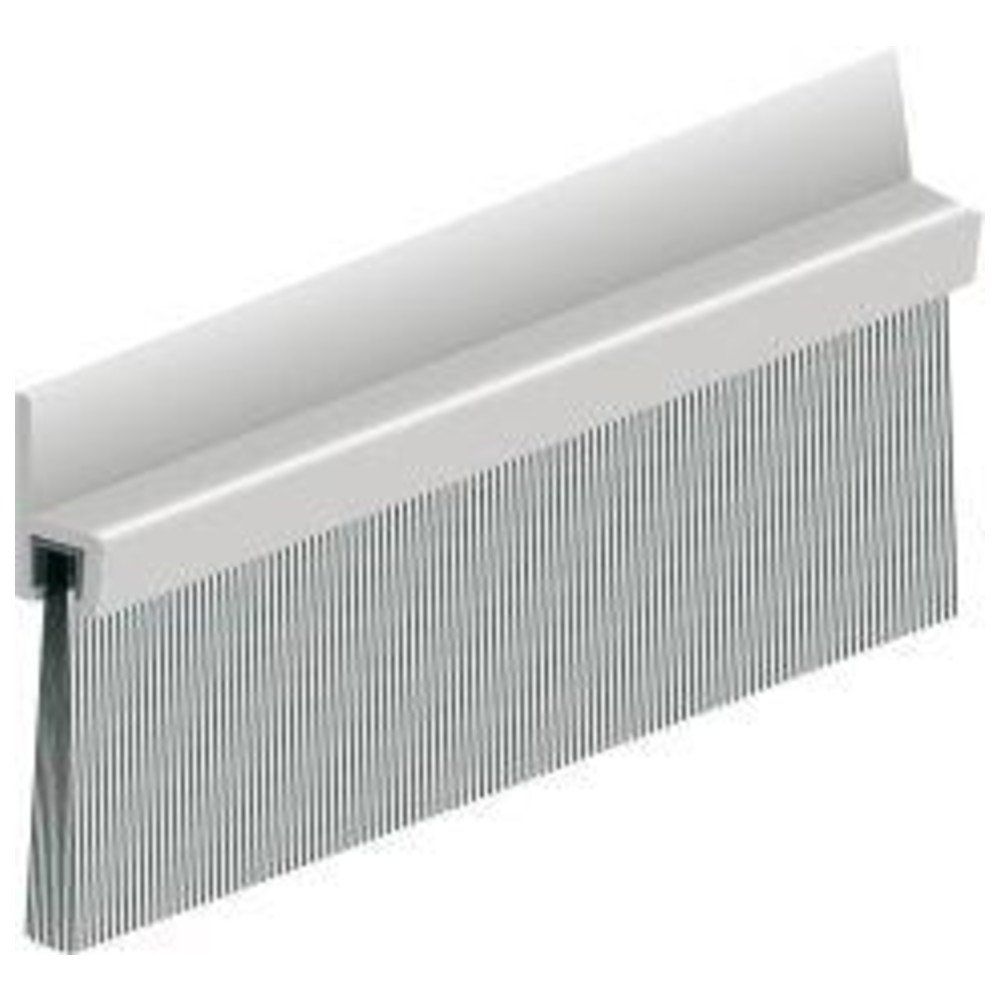 Türbodendichtung alu IBS 50 100cm mit Polypropylen Bürste