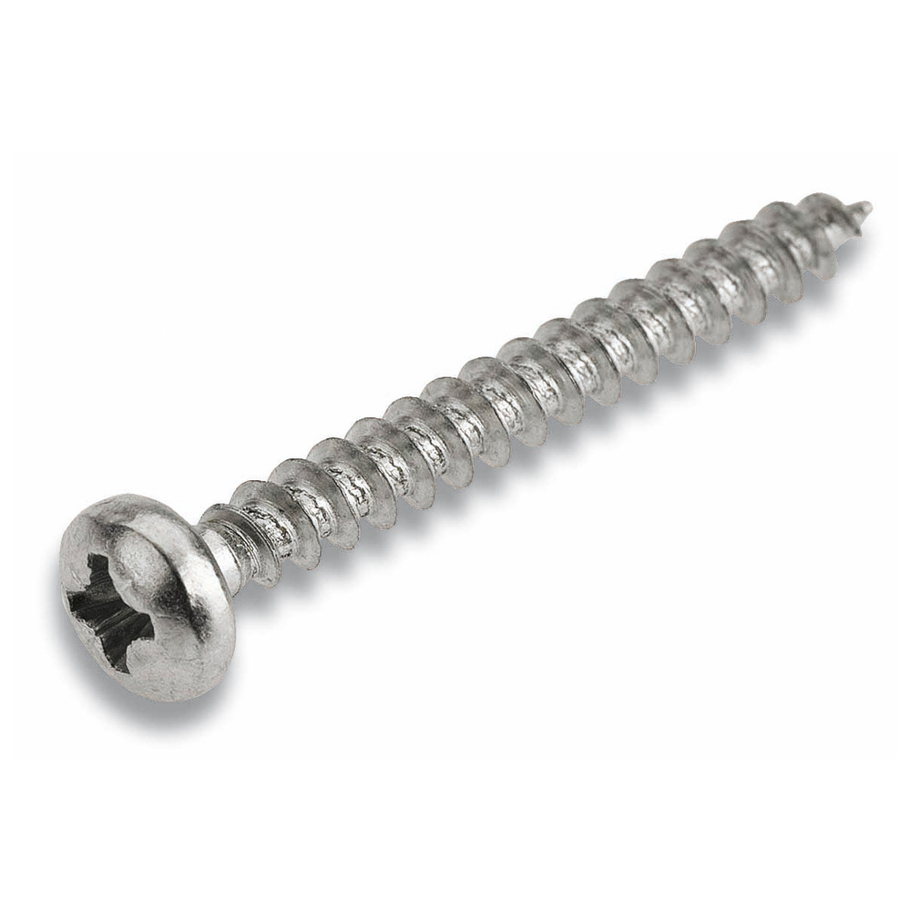 Spanplattenschraube gelbverzinkt Pan-Head 4,5 x 45 mm PZ2