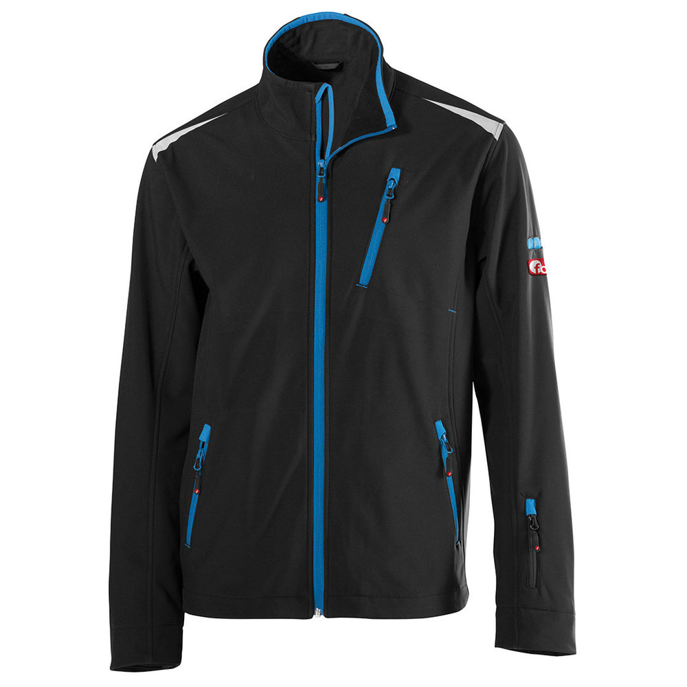 Herren Jacke 24, Black/turquoise, Gr. M