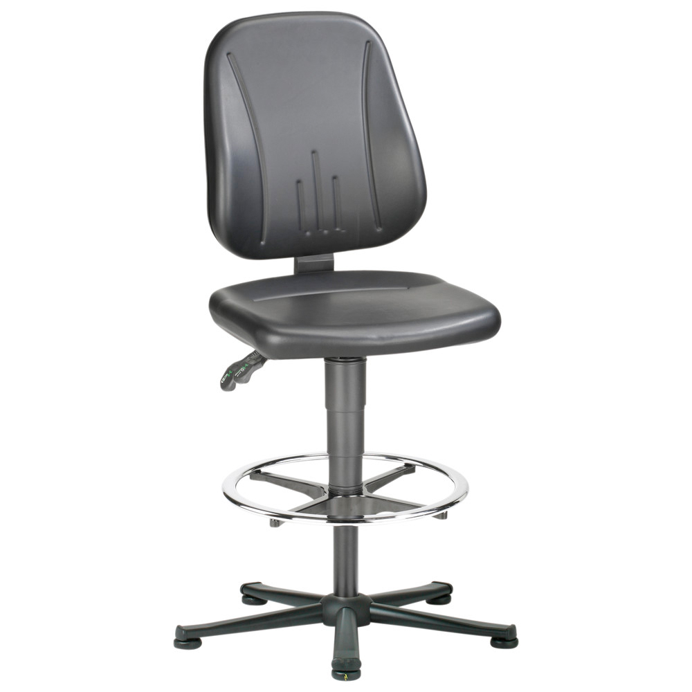 Bimos Arbeitsstuhl Unitec 3, ESD, schwarz (Kunstleder)