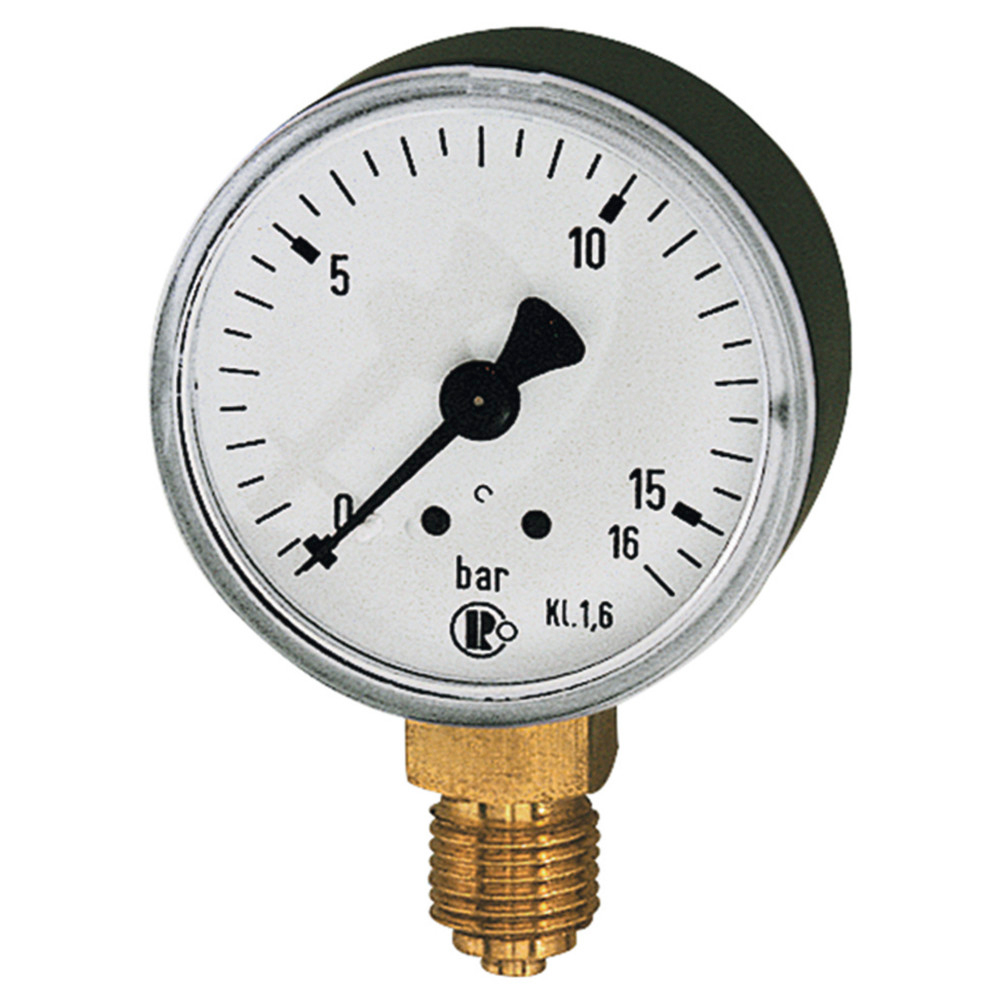 Manometer D 40 mm 0-10 bar G1/8 steh.