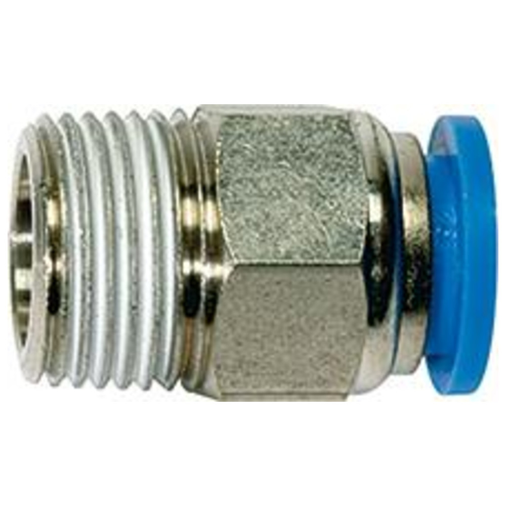 gerade Steckverschraubung B-Ser.R1/4 aus Kunststoff D4