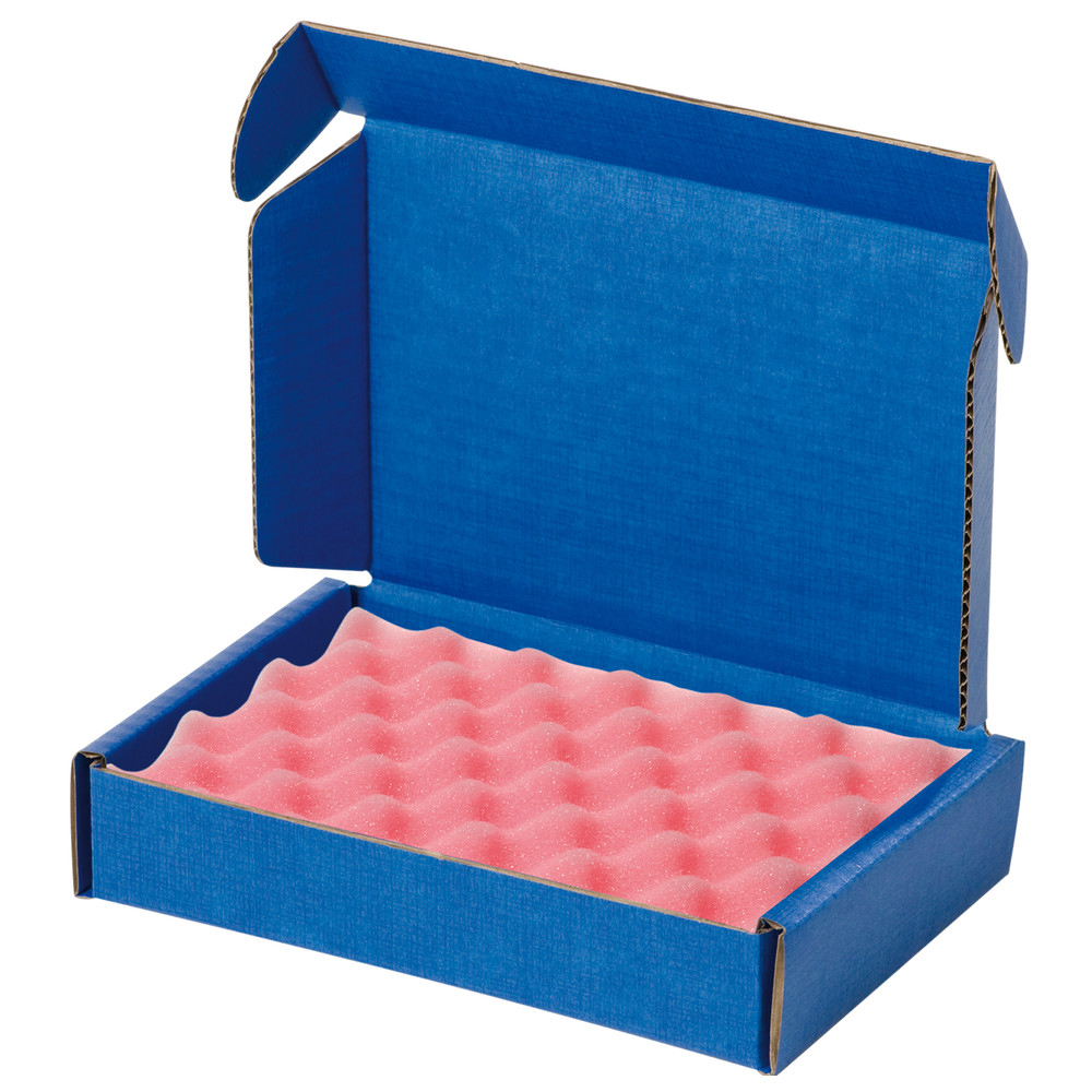Warmbier Safeshield Versandschachtel, ESD, 178 x 127 x 38 mm, PU-Schaum, 20 mm