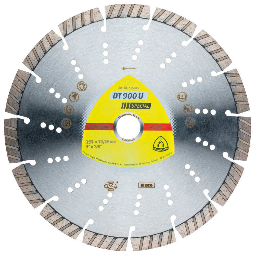 Diamant-Trennscheibe DT900U 115 x 22,23 mm