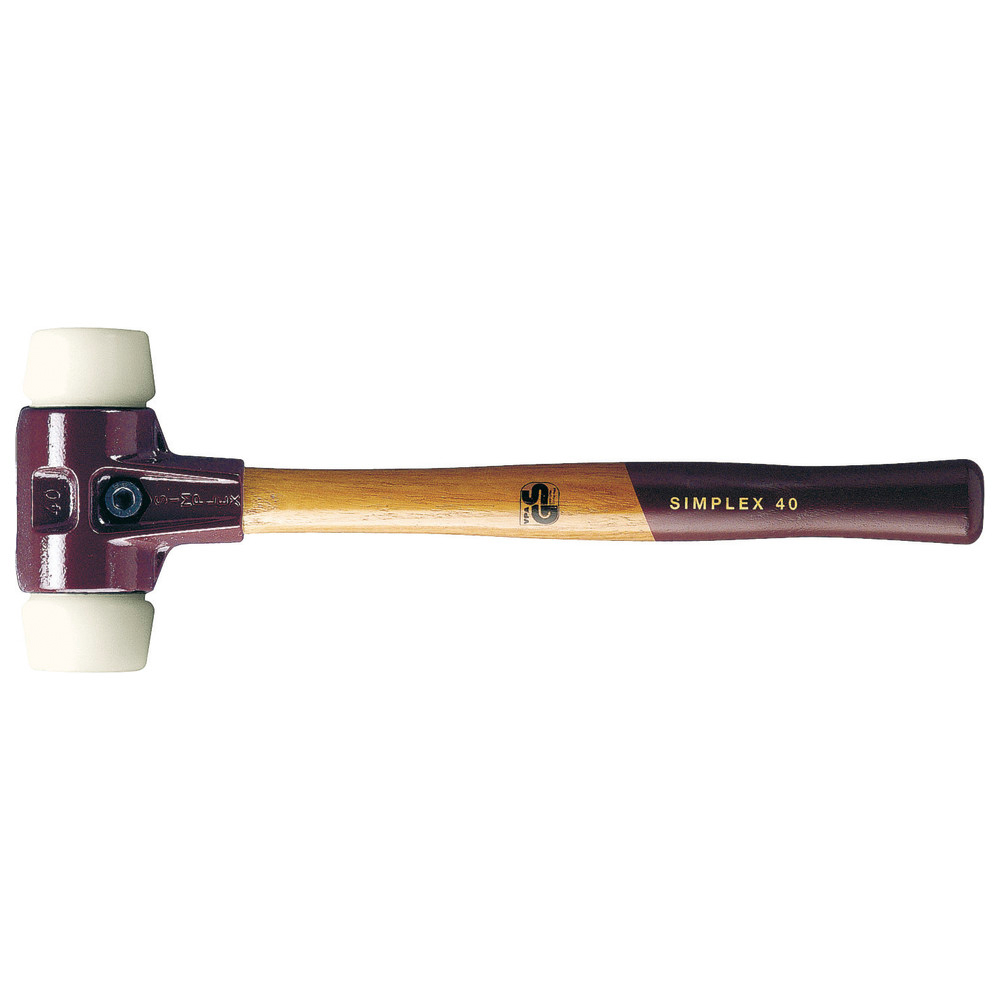 Schonhammer SIMPLEX 40 mm Gummi-Komposition/Plastik