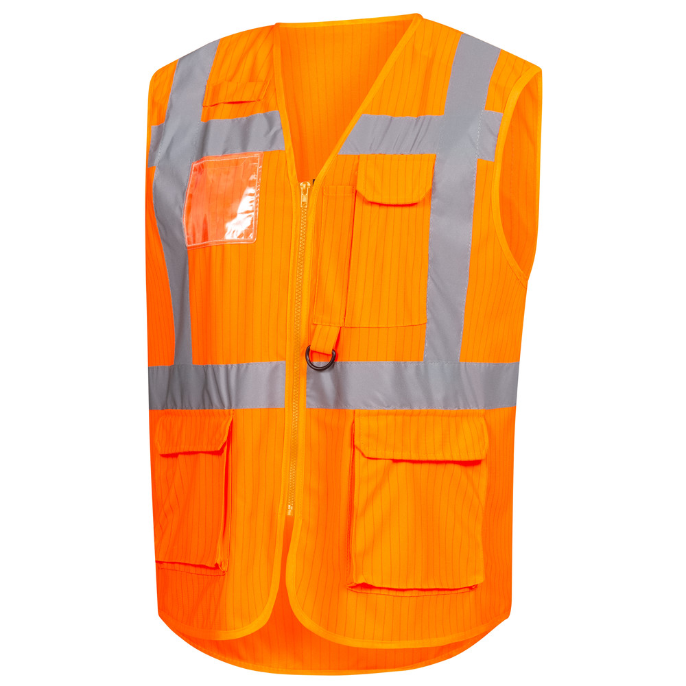 Warnschutz-Weste, neonorange, S