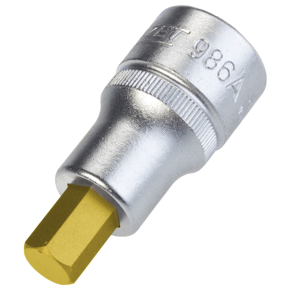 Schraubendreher-Steckschlüsseleinsatz 986A-3/8 - Vierkant hohl 12,5 mm (1/2 Zol