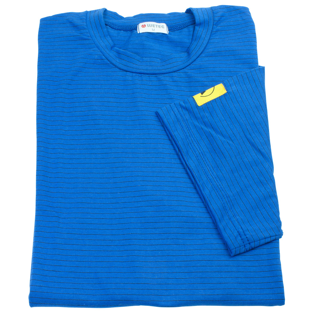 WETEC ESD-T-Shirt, S, blau