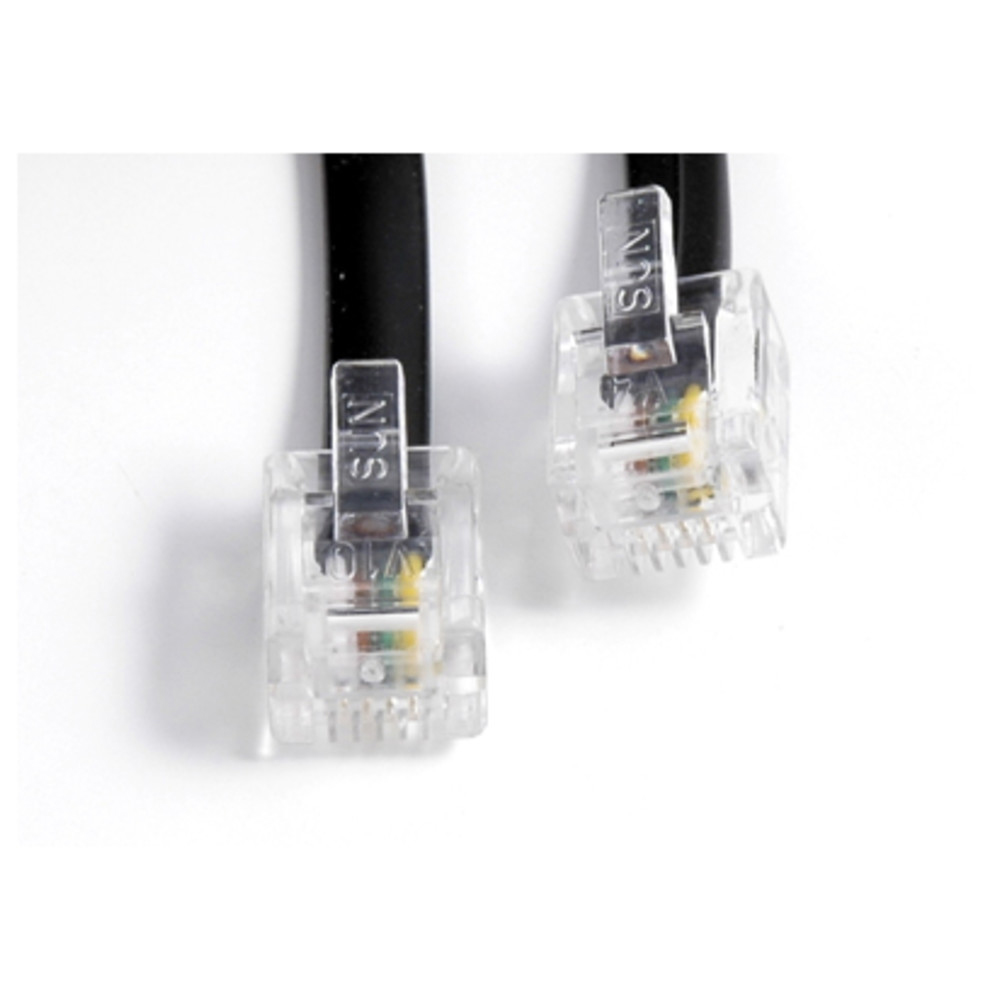 Anschlusskabel RJ11/RJ11, Länge 3 m, schwarz