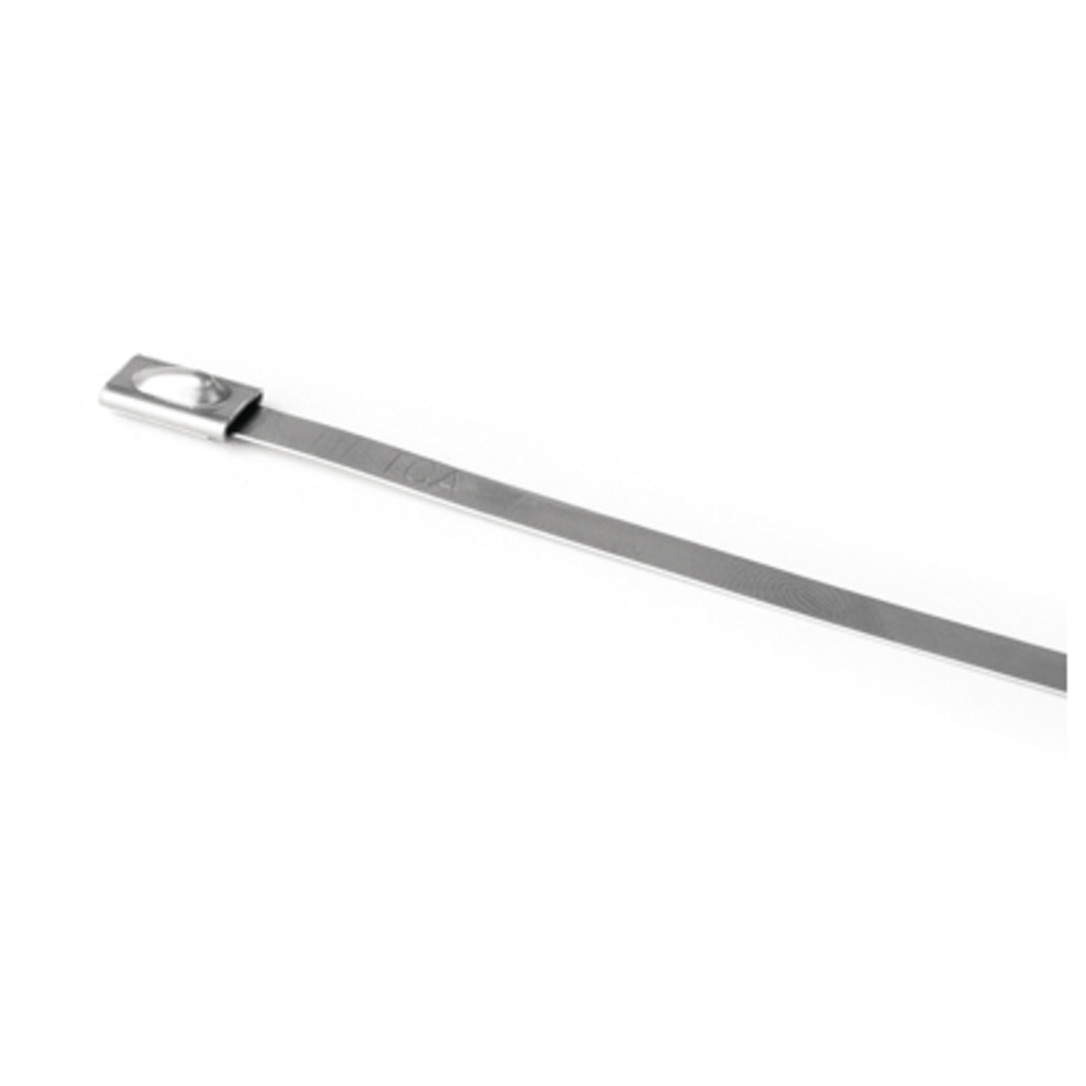 Kabelbinder Edelstahl mit Kugelverschluss, Breite x Länge 4,6 x 360 mm