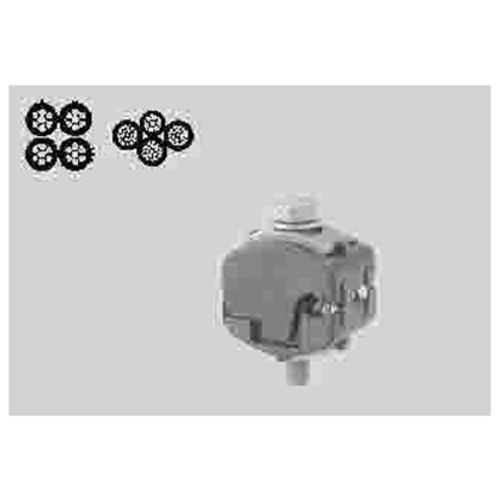 ISO-Abzweigklemme, 35 - 95 mm² / 16 - 95 mm², mehrdrähtig