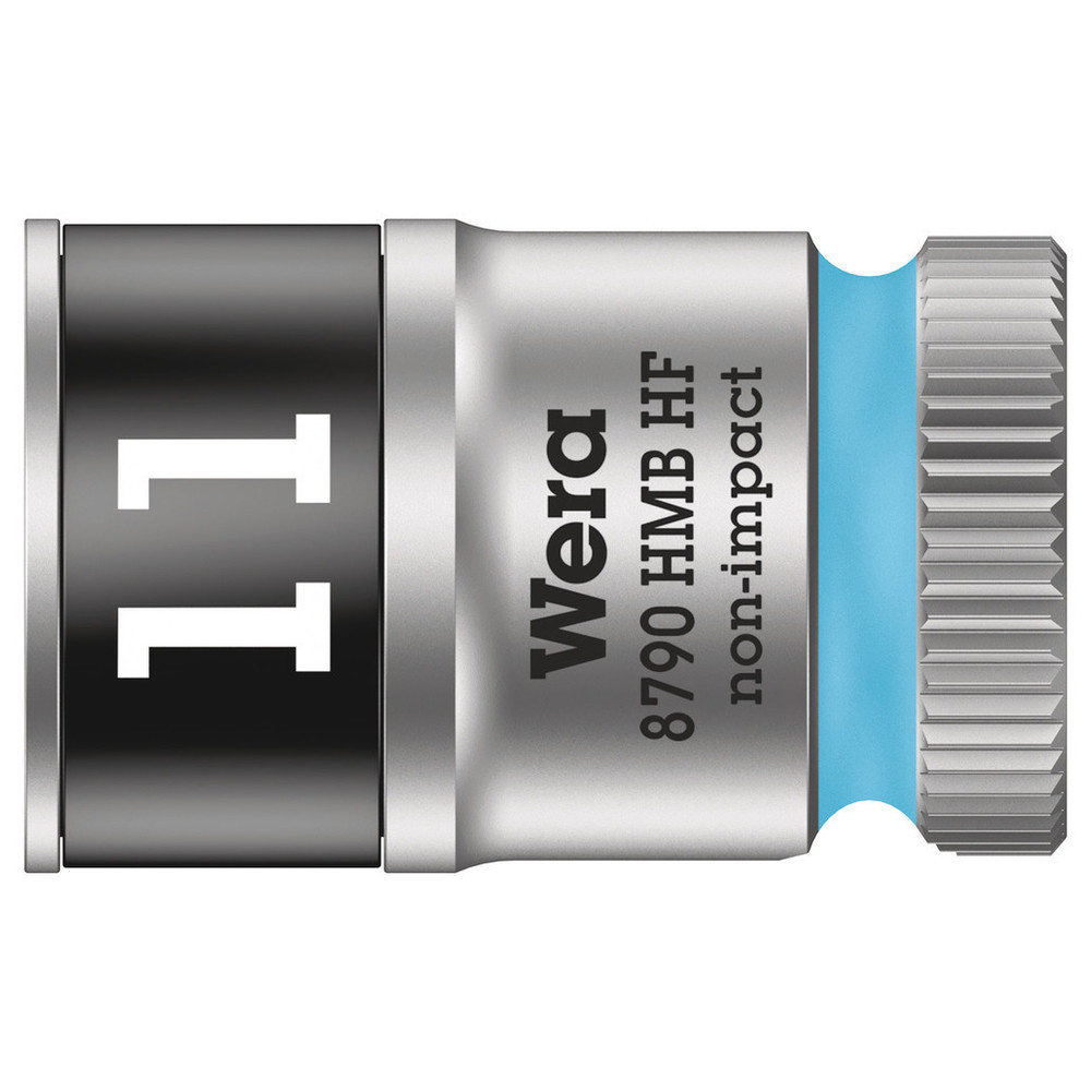Steckschlüsseleinsatz 6-kant 3/8" 11mm mit Haltefunktion Wera