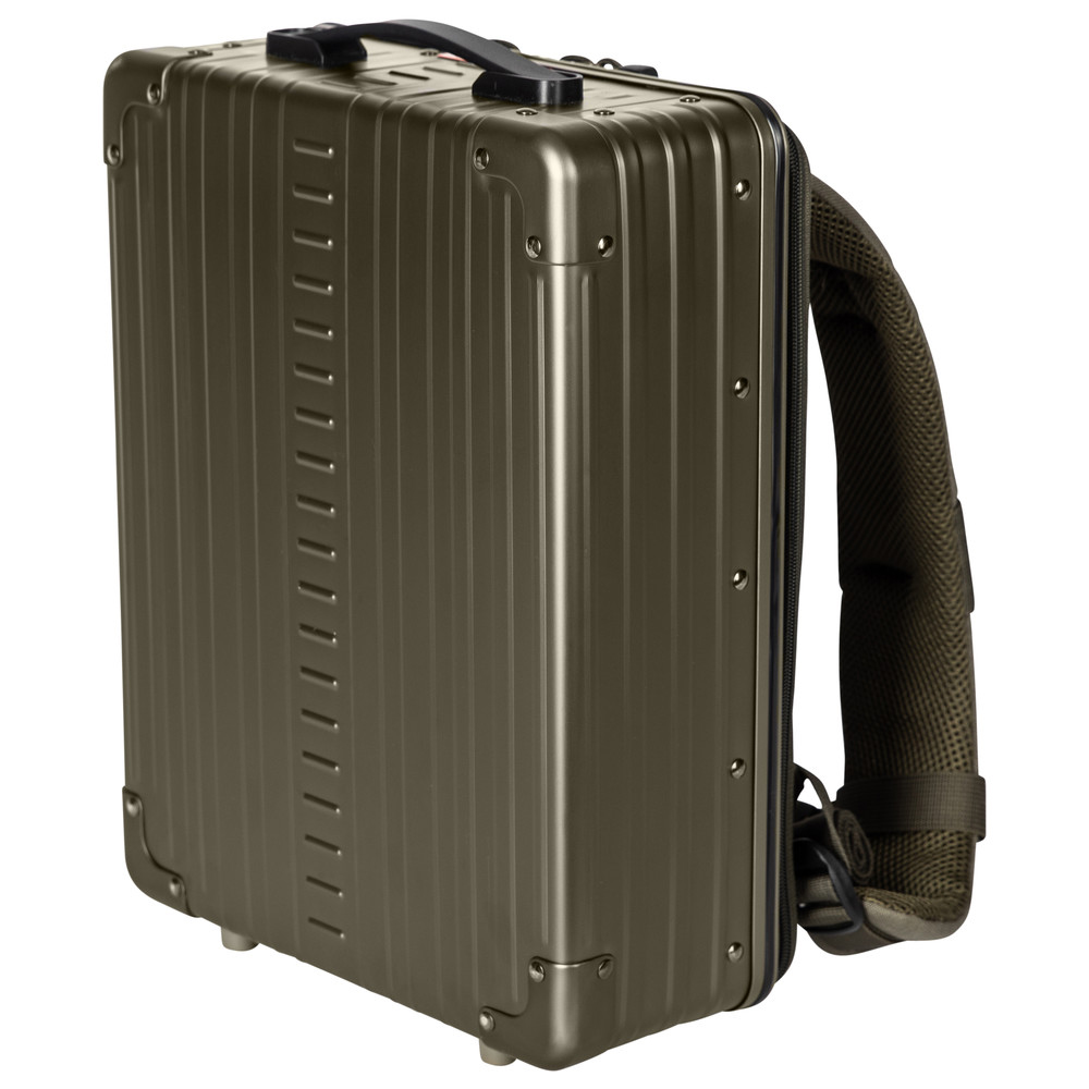 Aluminium Business-Rucksack, Bronze