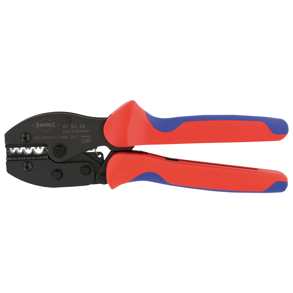 Crimp-Hebelzange 0,5- 10qmm unisoliert