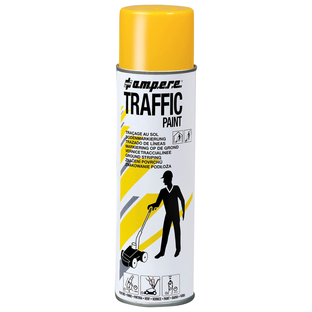 Bodenmarkierfarbe TrafficPaint, 500 ml, gelb