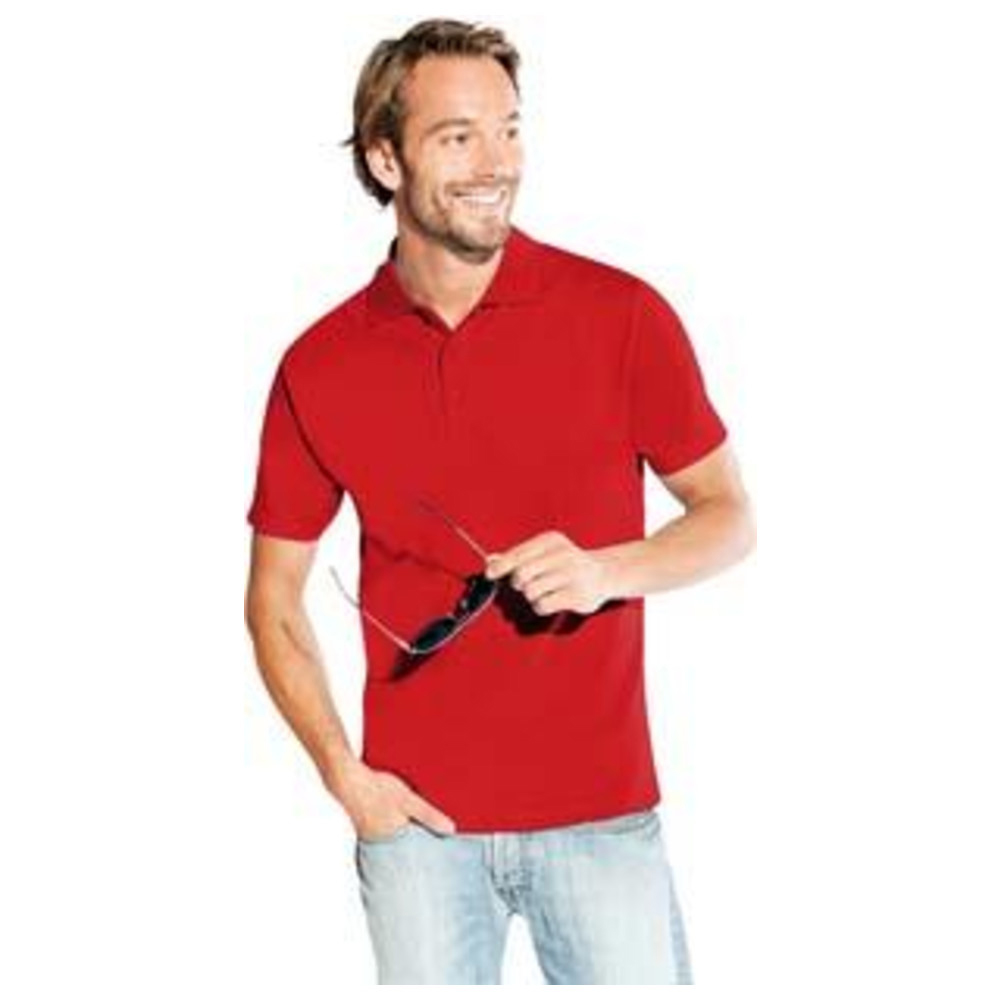 Poloshirt, Gr. 2XL, feuerrot