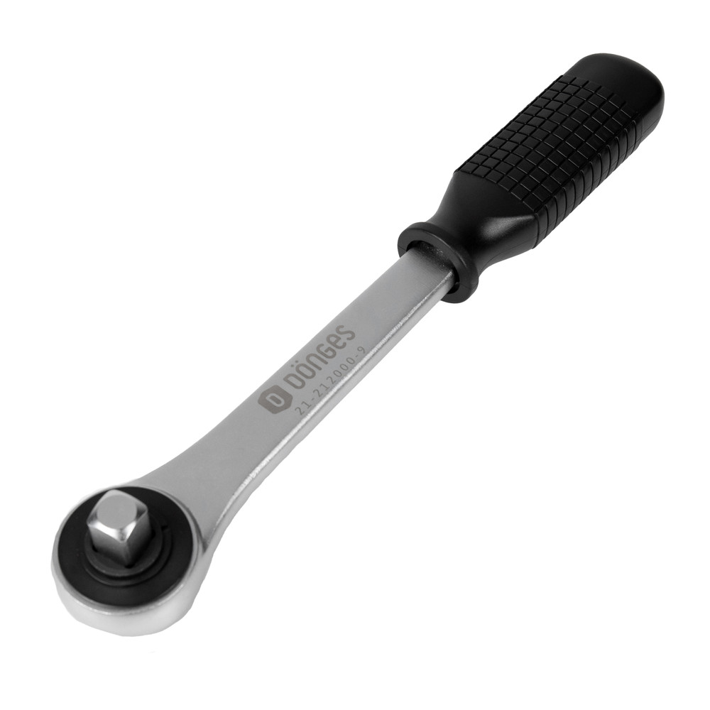 Umsteckratsche ½", mit Vierkant, Länge 250 mm