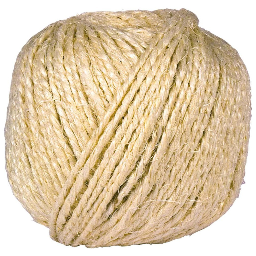 Sisalkordel, natur 3 mm x ca. 150 m