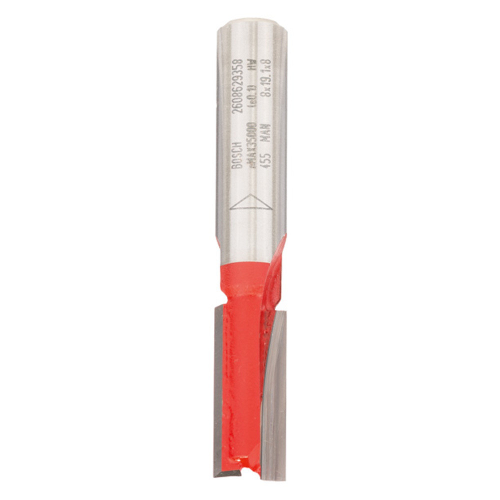 Nutfräser Expert for Wood, Carbide, D 8 mm, L 19 mm, S 8 mm